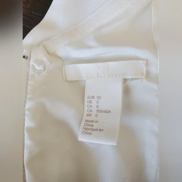 CLEARANCE: Zara Elegant Cream Jumpsuit - Picture 3 of 5